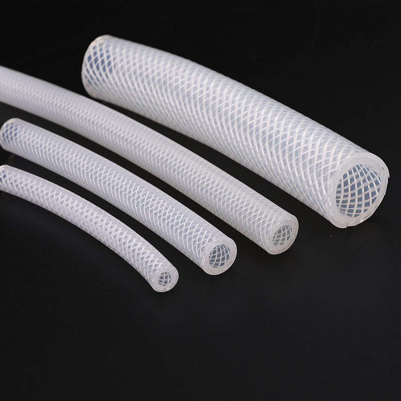 壓力稍大就爆管？嶸牌編織硅膠管加強(qiáng)編織層，耐壓值提升50%！